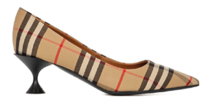 Giày Burberry Vintage Check Cotton Pumps Beige 80240751