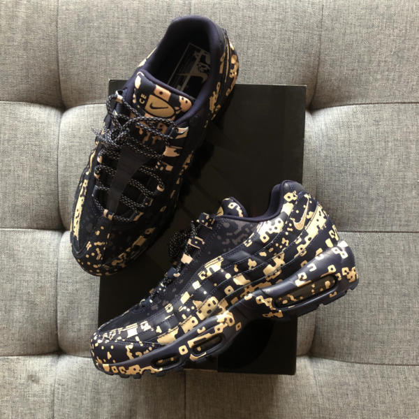 Giày Nike Cav Empt x Air Max 95 'Blackened Blue' AV0765-400 - Ảnh 3