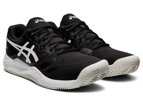 Giày Tennis Asics Gel Challenger 13 Clay 'Black White' 1041A221-001 - Ảnh 4