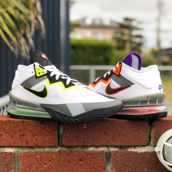 Giày Nike LeBron 18 Low 'Air Max 95 Greedy' CV7562-100 - Ảnh 8
