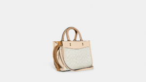 Tui Coach Rogue 25 In Signature Textile Jacquard 'Beige' CA302-B4UDL