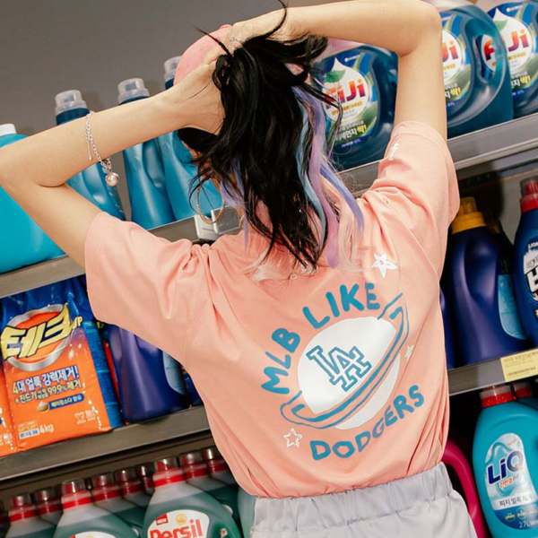 Áo MLB Like Planet T Shirts LA Dodgers 31TSP3131-07P - Ảnh 4