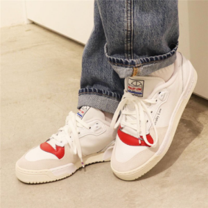 Alternative view of Giày Adidas Rivalry Low 'White Glory Red' EF6418