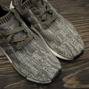 Alternative view of Giày Adidas NMD R1 Primeknit 'Sesame Branch' AQ0929