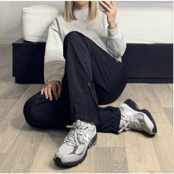 Giày New Balance 2002R 'Grey Black' M2002RC1 - Ảnh 4