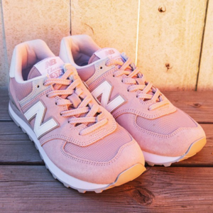 Alternative view of Giày New Balance Wmns 574 Faded Rose WL574ESP