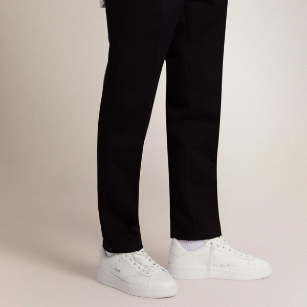 Giày Golden Goose Purestar All White GMF00197-F000541-10100 - Ảnh 2