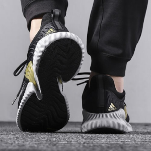 Alternative view of Giày Adidas Alphabounce Instinct CC 'Black Gold Metallic' G28833