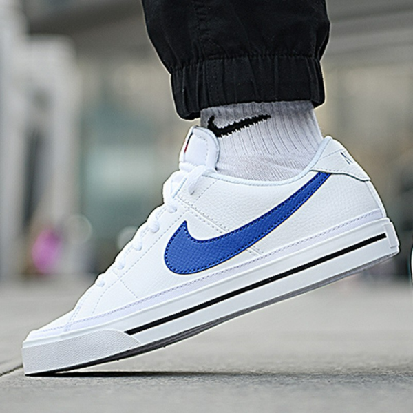Giày Nike Court Legacy GS 'White Game Royal' DA5380-101 - Ảnh 6
