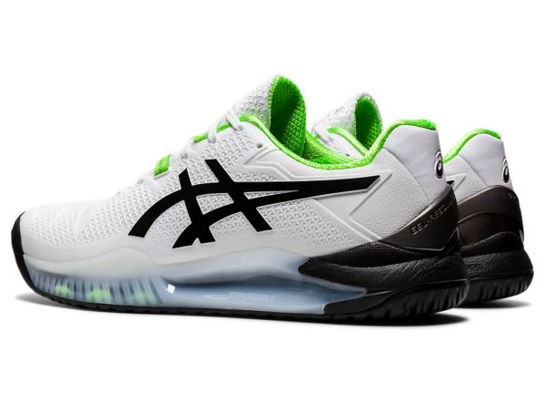 Giày Tennis Asics Gel Resolution 8 'White Green Gecko' 1041A079-105 - Ảnh 5
