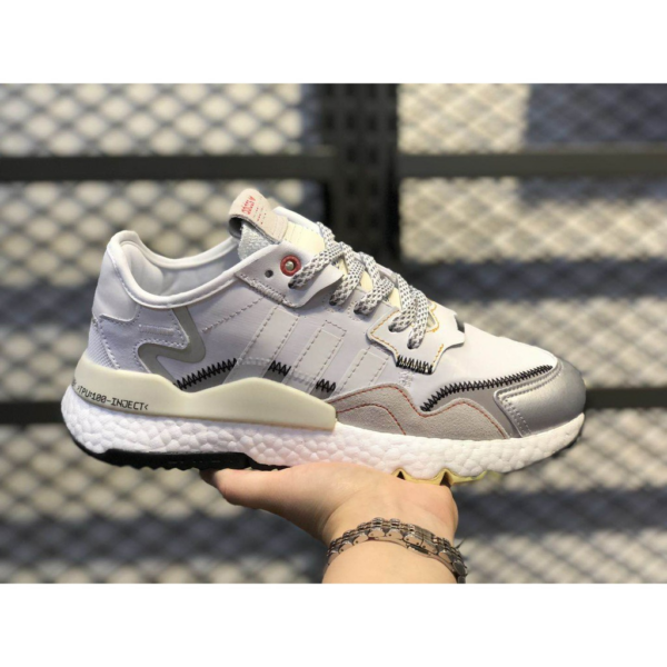 Giày Adidas Nite Jogger Orbit Grey EF5405 - Ảnh 3