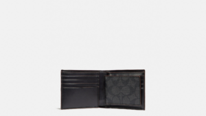 Vi Coach 3 In 1 Wallet In Signature Canvas 'Black' 25519-N3A