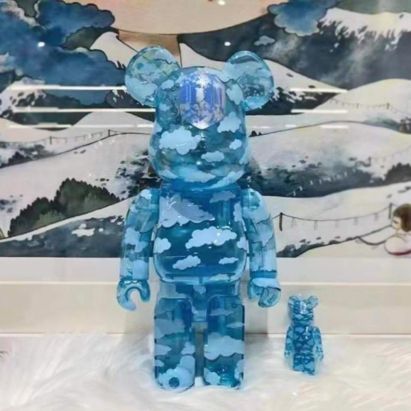 Mô Hình Bearbrick x SMFK X Peter Paquin 100% + 400% - Ảnh 3