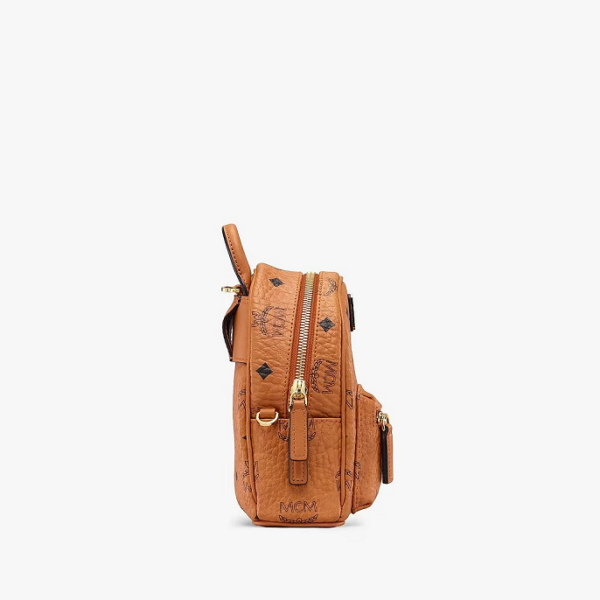 Túi MCM Essential Mini Crossbody in Visetos MWR9ASE28CO001 - Ảnh 4