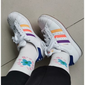 Alternative view of Giày Adidas Superstar 'Multi Color' EG8133