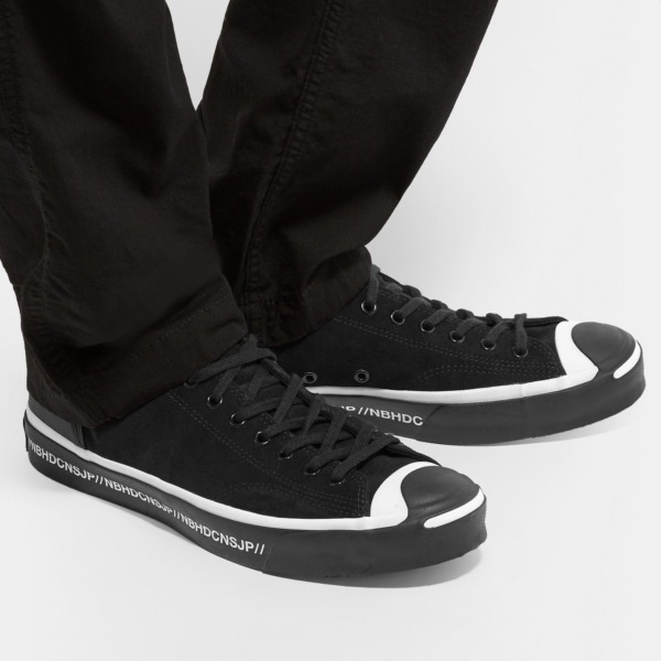 Giày Converse NEIGHBORHOOD x Jack Purcell Low 'Black' 165604C - Ảnh 3
