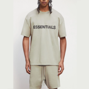 Ao Fear Of God Essentials Boxy T-Shirt 'Applique Logo'