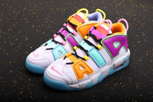 Giày Nike Air More Uptempo GS 'Mutilcolor' DH0624-500 - Ảnh 6