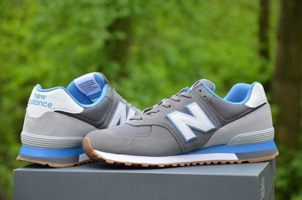 Giày New Balance 574 'Lead Faded Cobalt' ML574SKC - Ảnh 5