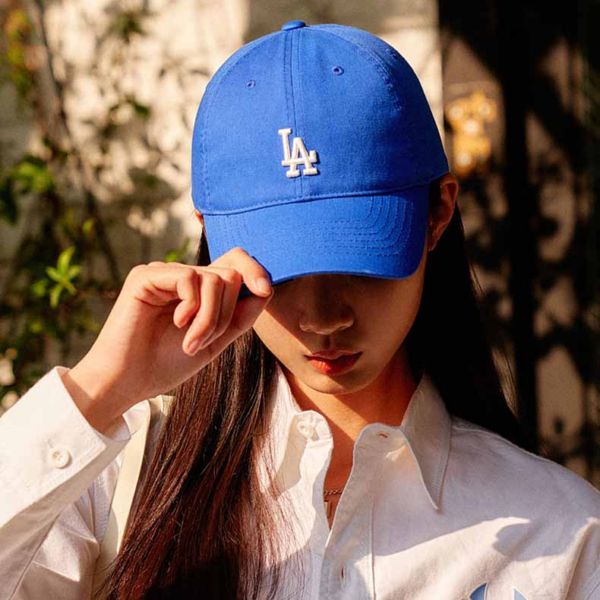 Mũ MLB Plain Basic Baseball Cap Adjustable LA Dodgers 32CP15111-07U - Ảnh 3
