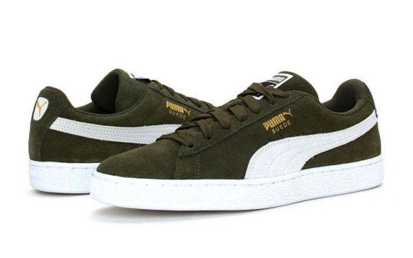 Giày Puma Suede Classic Green White 365347-33 - Ảnh 3