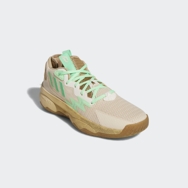 Giày Adidas Dame 8 Tang Dynasty Lillard 'Ivory' FZ6005 - Ảnh 2