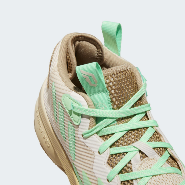Giày Adidas Dame 8 Tang Dynasty Lillard 'Ivory' FZ6005 - Ảnh 6