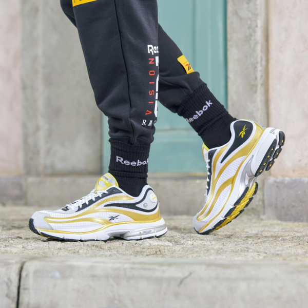 Giày Reebok Premier Pump Paris 'Gold Metallic' FX4071 - Ảnh 3