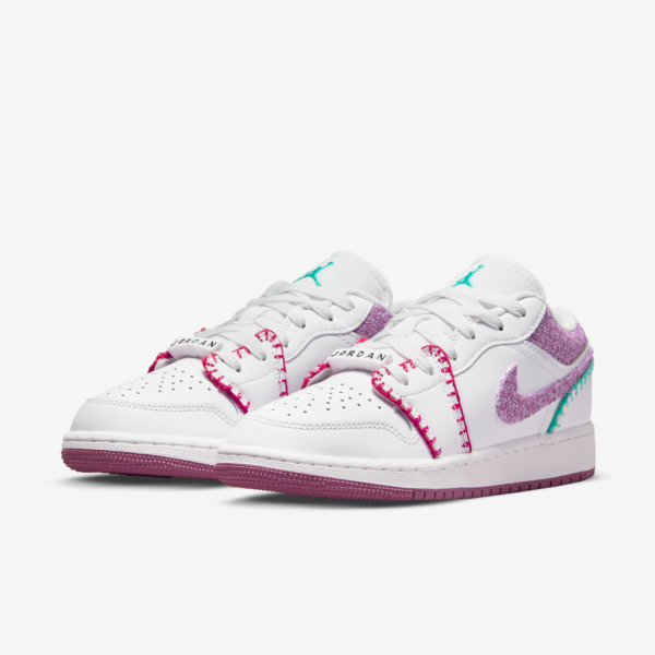 Giày Nike Air Jordan 1 Low 'Knit' DM9037-100 - Ảnh 2