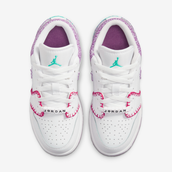 Giày Nike Air Jordan 1 Low 'Knit' DM9037-100 - Ảnh 3