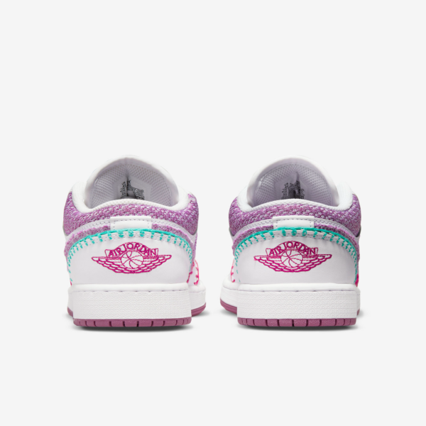 Giày Nike Air Jordan 1 Low 'Knit' DM9037-100 - Ảnh 4