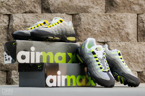 Giày Nike Air Max 95 OG 'Neon' 2015 554970-071 - Ảnh 2