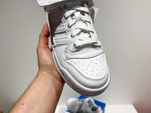 Giày Adidas Forum Low Vegan 'Cloud White' GV7908 - Ảnh 3