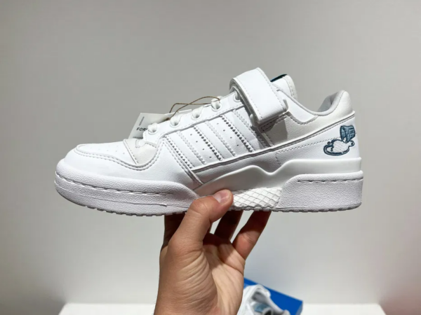 Giày Adidas Forum Low Vegan 'Cloud White' GV7908 - Ảnh 2