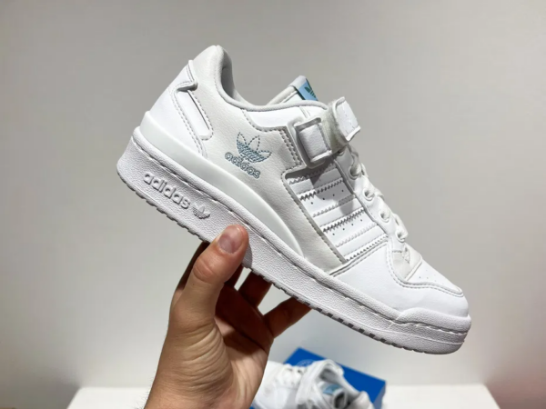 Giày Adidas Forum Low Vegan 'Cloud White' GV7908 - Ảnh 4