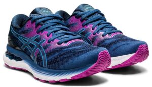 Alternative view of Giày Asics Wmns Gel Nimbus 23 'Digital Aqua Plum' 1012A885-402