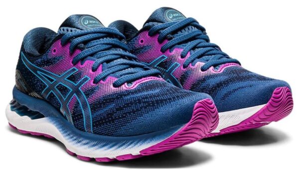 Giày Asics Wmns Gel Nimbus 23 'Digital Aqua Plum' 1012A885-402 - Ảnh 2