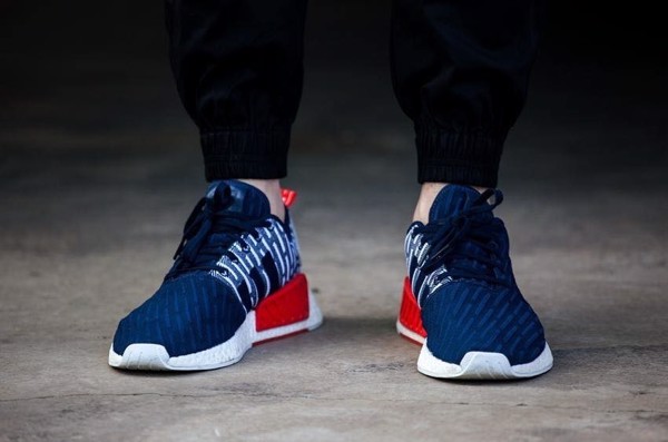 Giày Adidas NMD R2 Primeknit 'Collegiate Navy' BB2952 - Ảnh 5