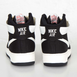 Alternative view of Giày Nike Air Force 1 High Retro Black Sail 832747-001