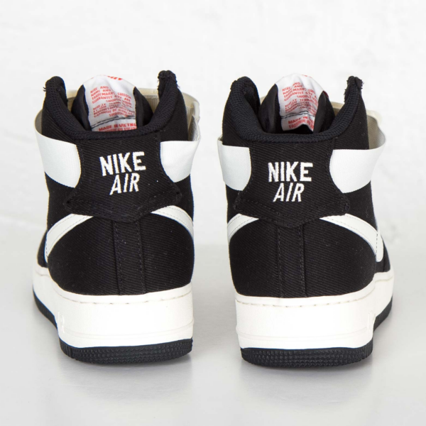 Giày Nike Air Force 1 High Retro Black Sail 832747-001 - Ảnh 2