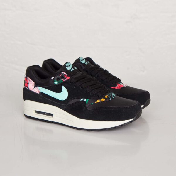 Giày Nike Wmns Air Max 1 Print 'Aloha Black' 528898-003 - Ảnh 7