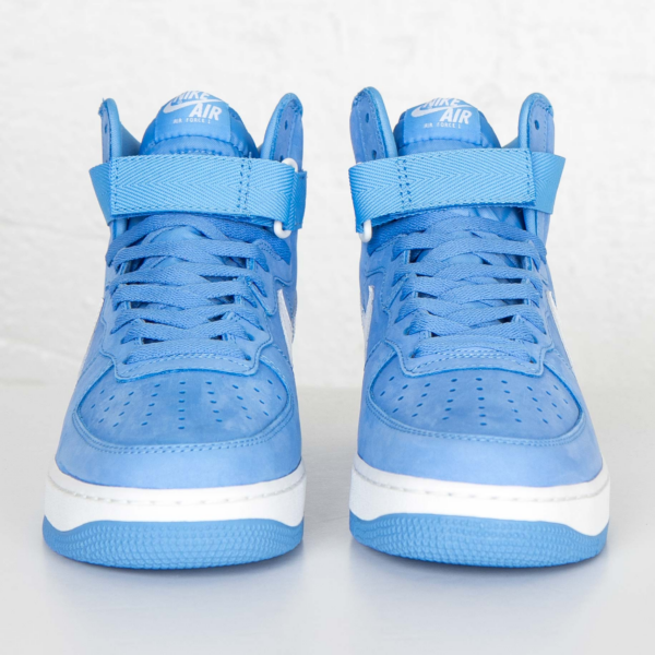 Giày Nike Air Force 1 Hi Retro QS University Blue 743546-400 - Ảnh 4