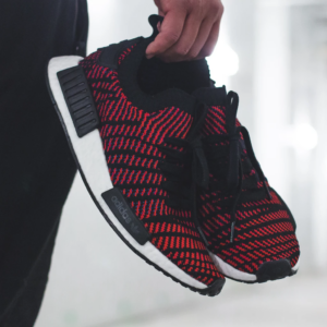 Alternative view of Giày Adidas NMD R1 STLT Primeknit 'Red Solid' CQ2385