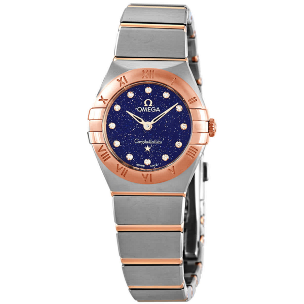 Đồng Hồ Omega Constellation Quartz 'Diamond Blue' 131-20-25-60-53-002