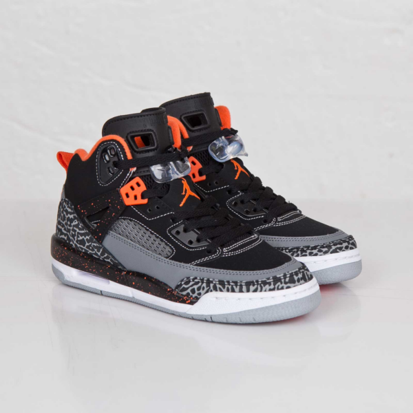 Giày Nike Jordan Spizike GS 'Black Electric Orange' 317321-080 - Ảnh 6