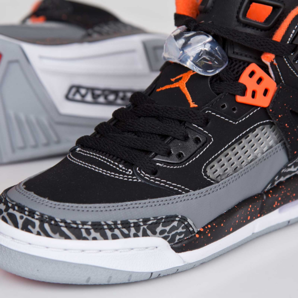 Giày Nike Jordan Spizike GS 'Black Electric Orange' 317321-080 - Ảnh 5