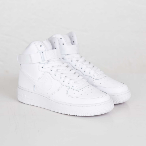 Giày Nike Air Force 1 High GS 'White' 653998-100 - Ảnh 2