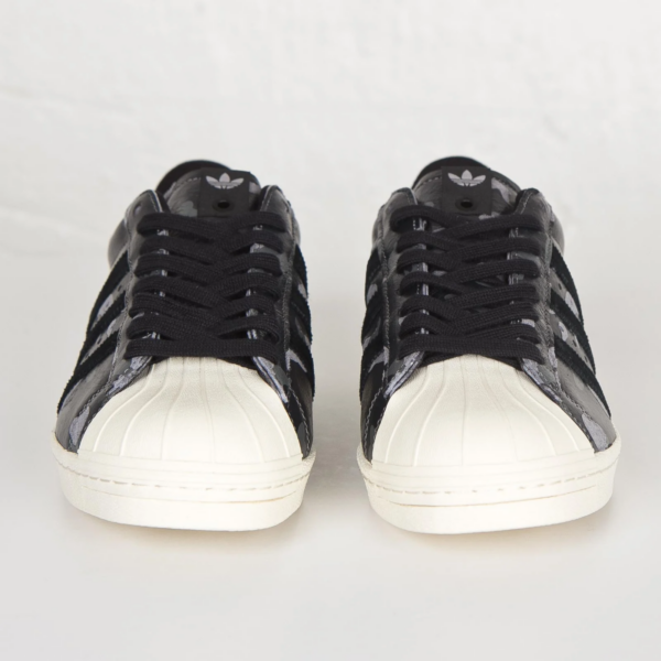 Giày Adidas Superstar 80s 'Undefeated Bape Black Camo' S74774 - Ảnh 4