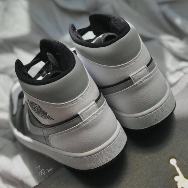 Giày Nike Air Jordan 1 Mid 'White Shadow' 554724-073 - Ảnh 6
