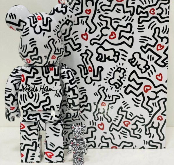 Mô Hình Bearbrick Keith Haring #8 - Ảnh 2